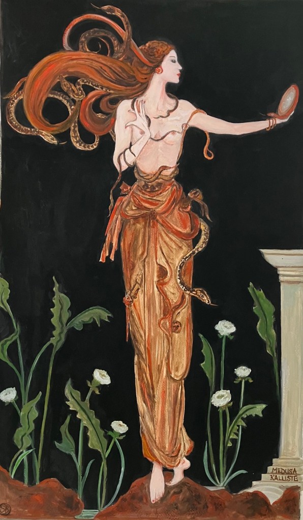 the mythological Medusa
